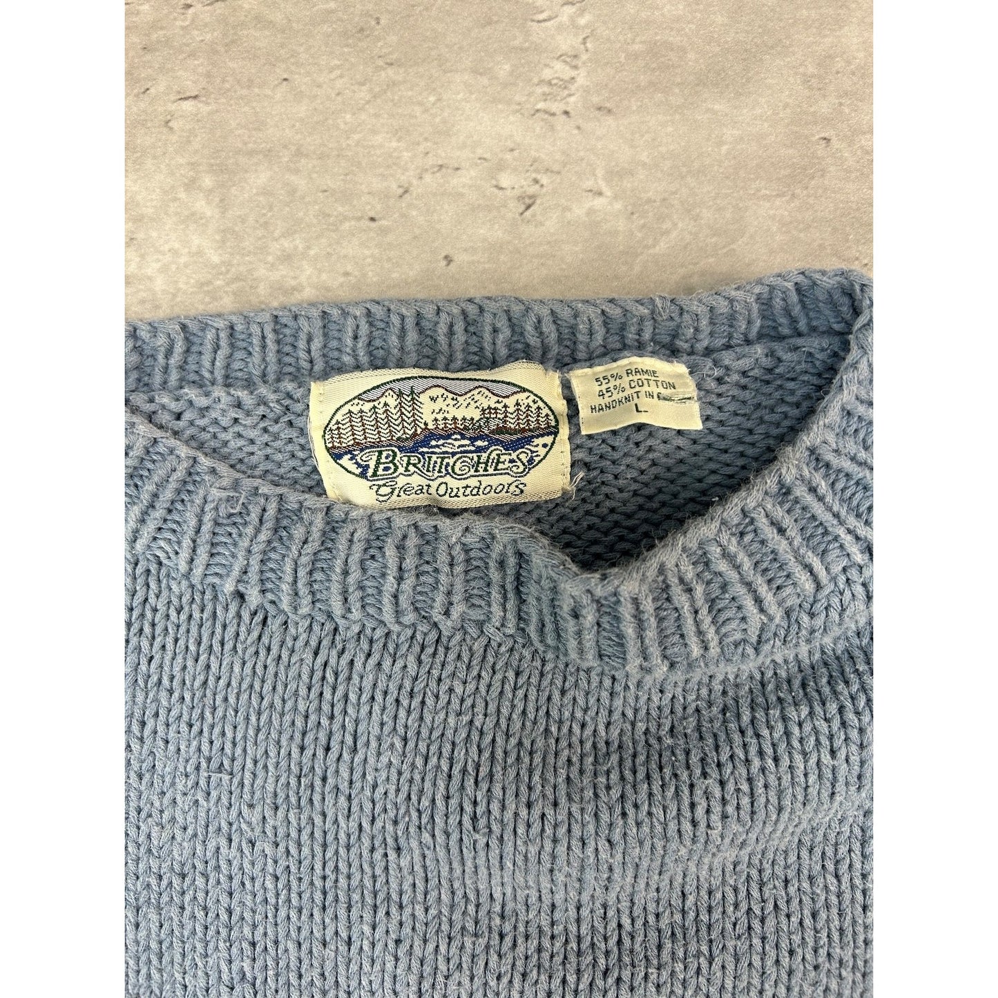 Vintage 90s Skiing Graphic Pullover Knit Sweater Size Large