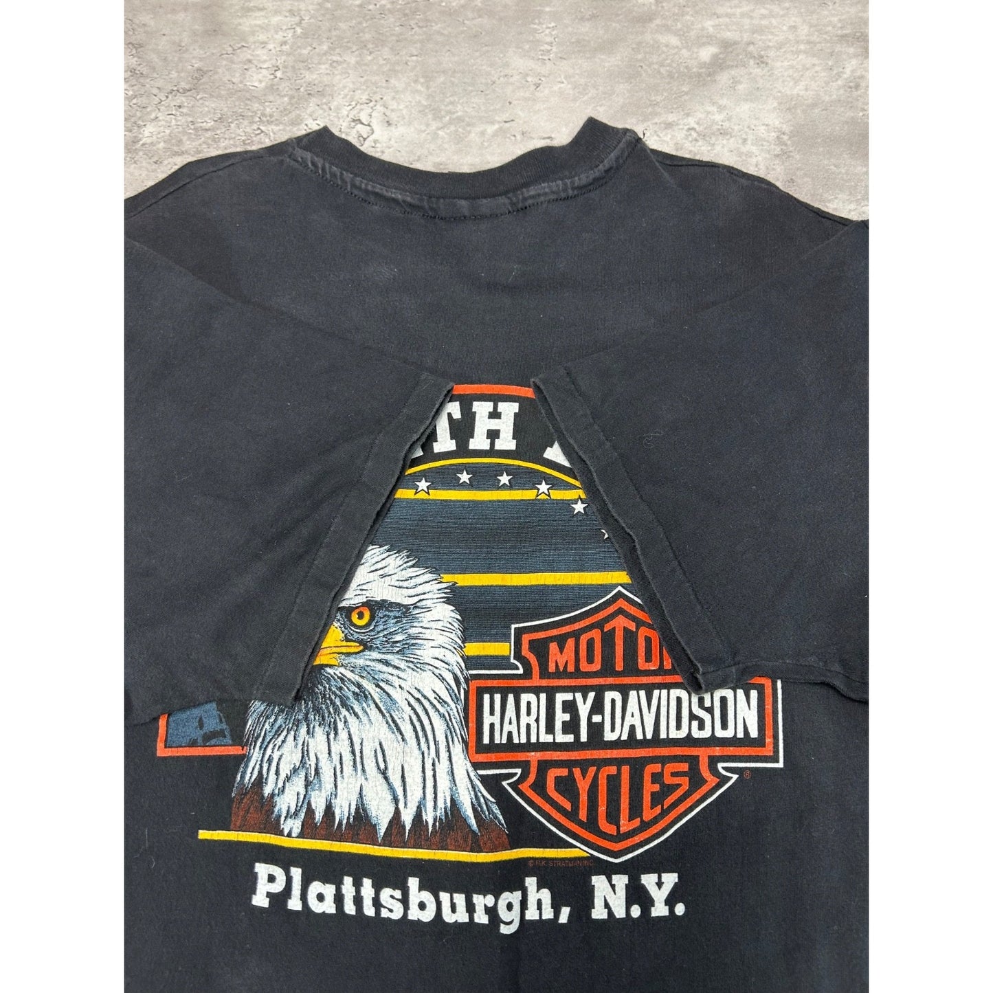 Vintage 90s Harley Davidson I Only Ride On Days That End In Y T-Shirt Size XXL