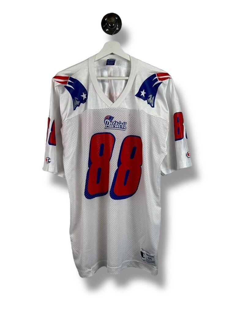 Vintage 90s Terry Glenn #88 New England Patriots NFL Football Jersey Size Large