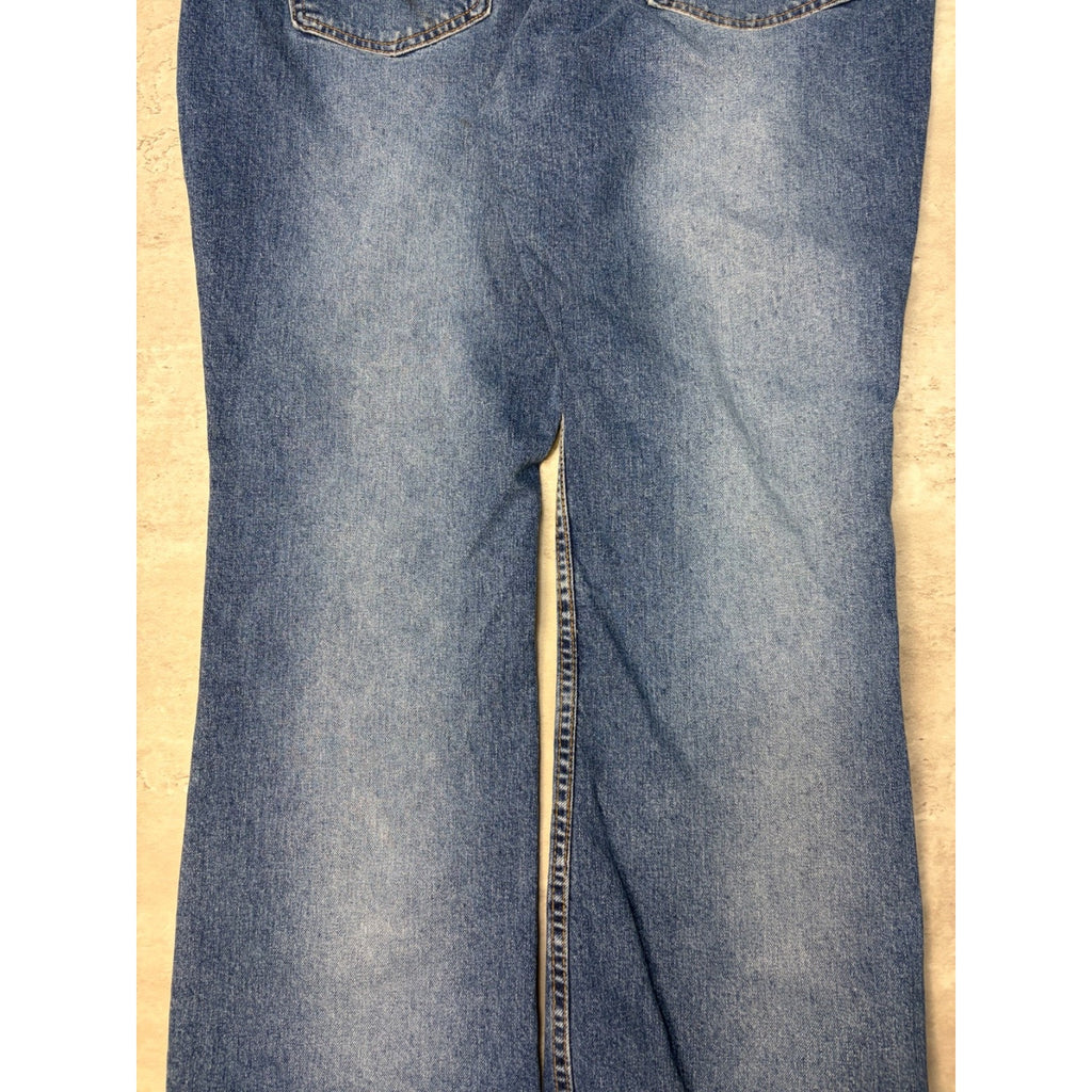 Vintage 90s Womens Levis Red Tab 515 Boot Cut Medium Wash Denim Pants Size 37