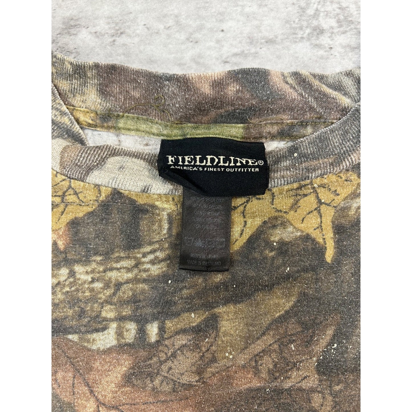 Vintage 90s Advantage Timber Tree Camo Hunting Long Sleeve T-Shirt Size XL