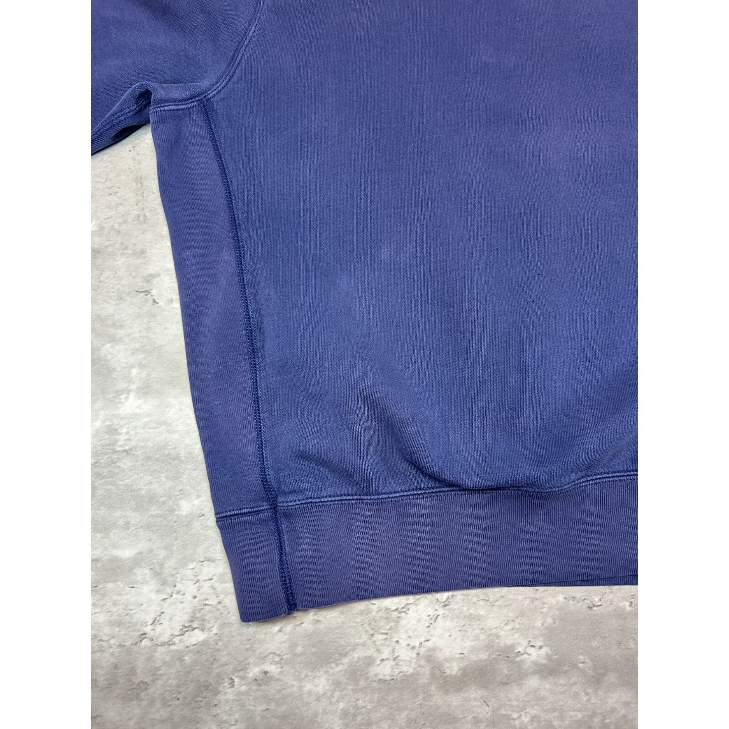 Vintage 90s Polo Ralph Lauren Embroidered Pony Pullover Sweatshirt Size XL Blue