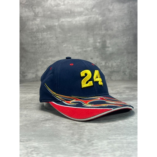 Vintage Jeff Gordon #24 Dupont Racing Embroidered Nascar Strapback Hat OSFA