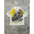 Vintage 1996 Scooby Doo Nascar Wacky Racing All Over Print T-Shirt Size XL