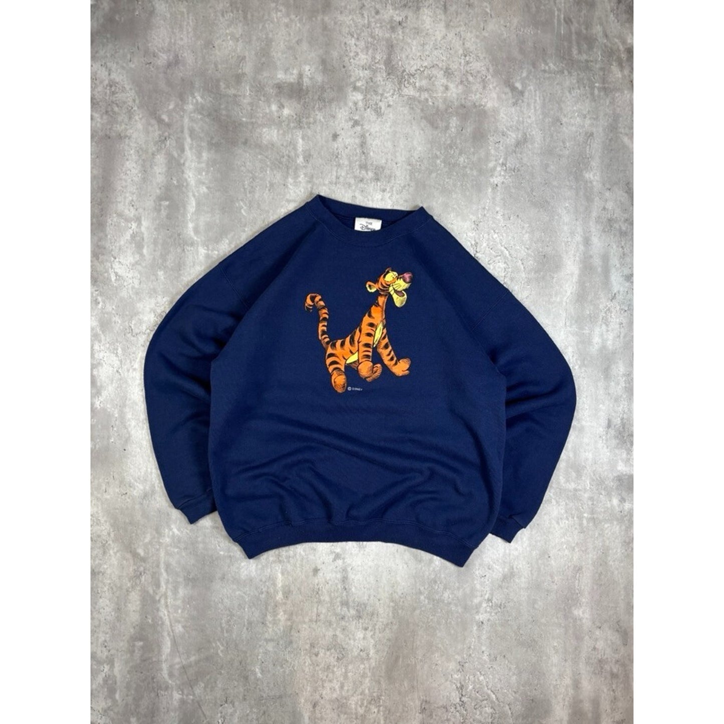 Vintage 90s Disney Winnie The Pooh Tigger Graphic Cartoon Sweatshirt Size Large