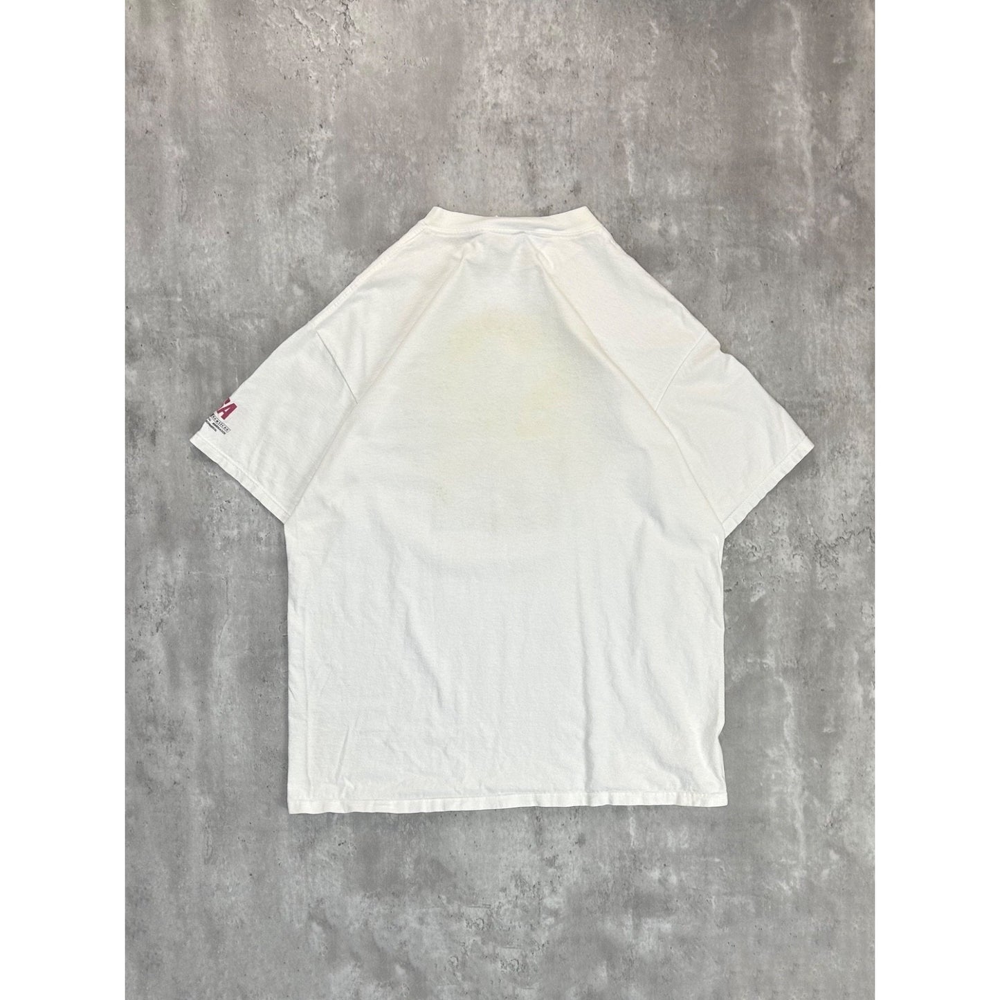 Vintage 1996 Earth Day Nature Animal Graphic T-Shirt Size XL White