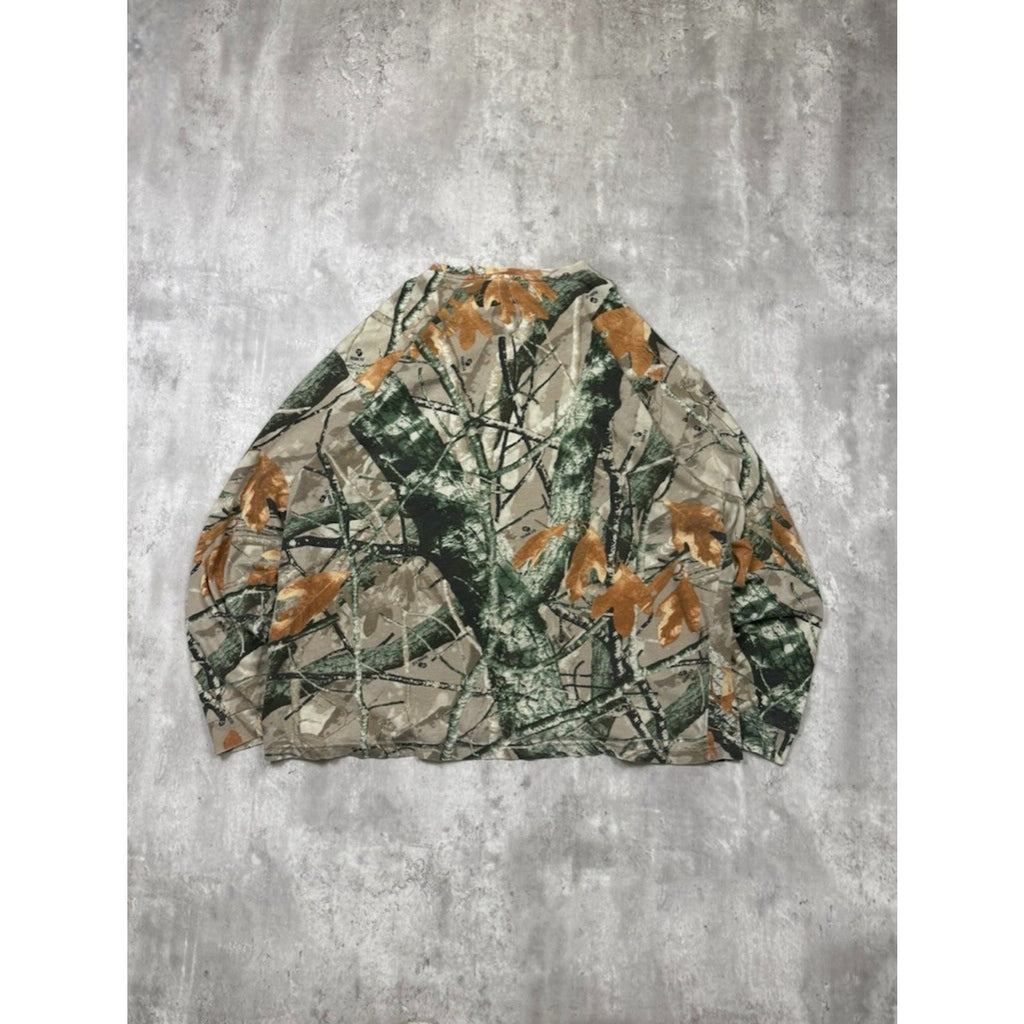Vintage Outfitters Ridge 3D Fusion Hunting Camo Long Sleeve T-Shirt Size 2XL