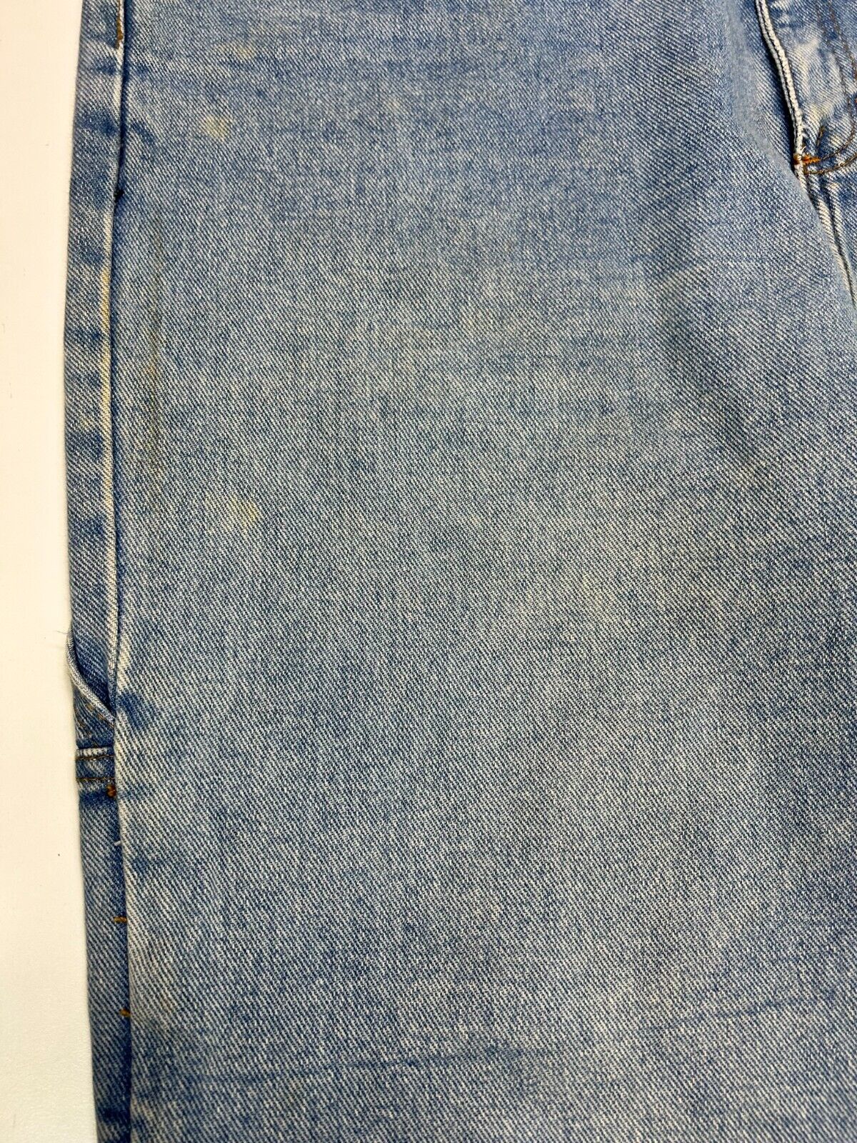 Vintage Nautica Jeans Light Wash Denim Carpenter Pants Size 35W Blue