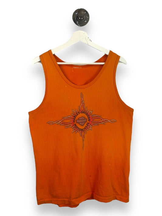 Vintage 2004 Harley Davidson Motorcycles Flordia Sleeveless T-Shirt Size Medium