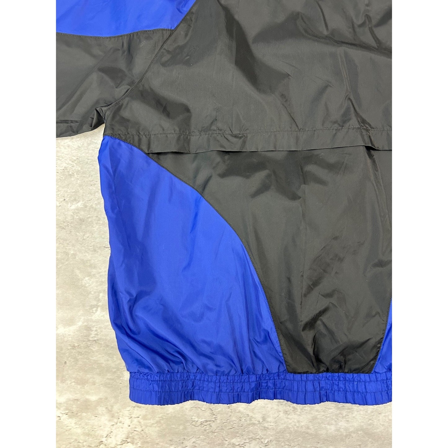 Vintage 90s Adidas Embroidered Trefoil Windbreaker Jacket Size Large