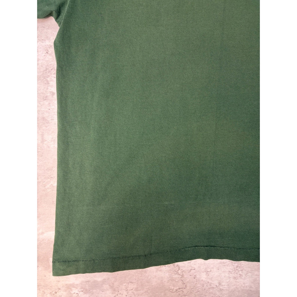 Vintage 1995 Green Bay Packers NFL Helmet Graphic Football T-Shirt Size XL