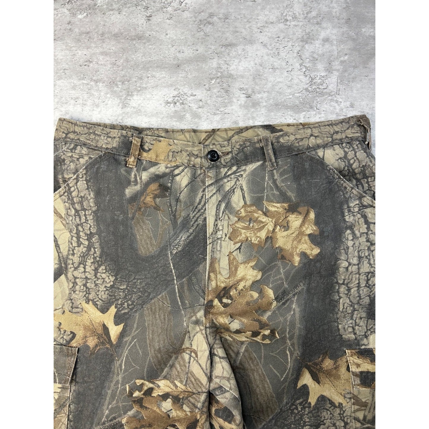 Vintage Liberty Realtree Hardwoods Tree Camo Hunting Cargo Pants Size 39