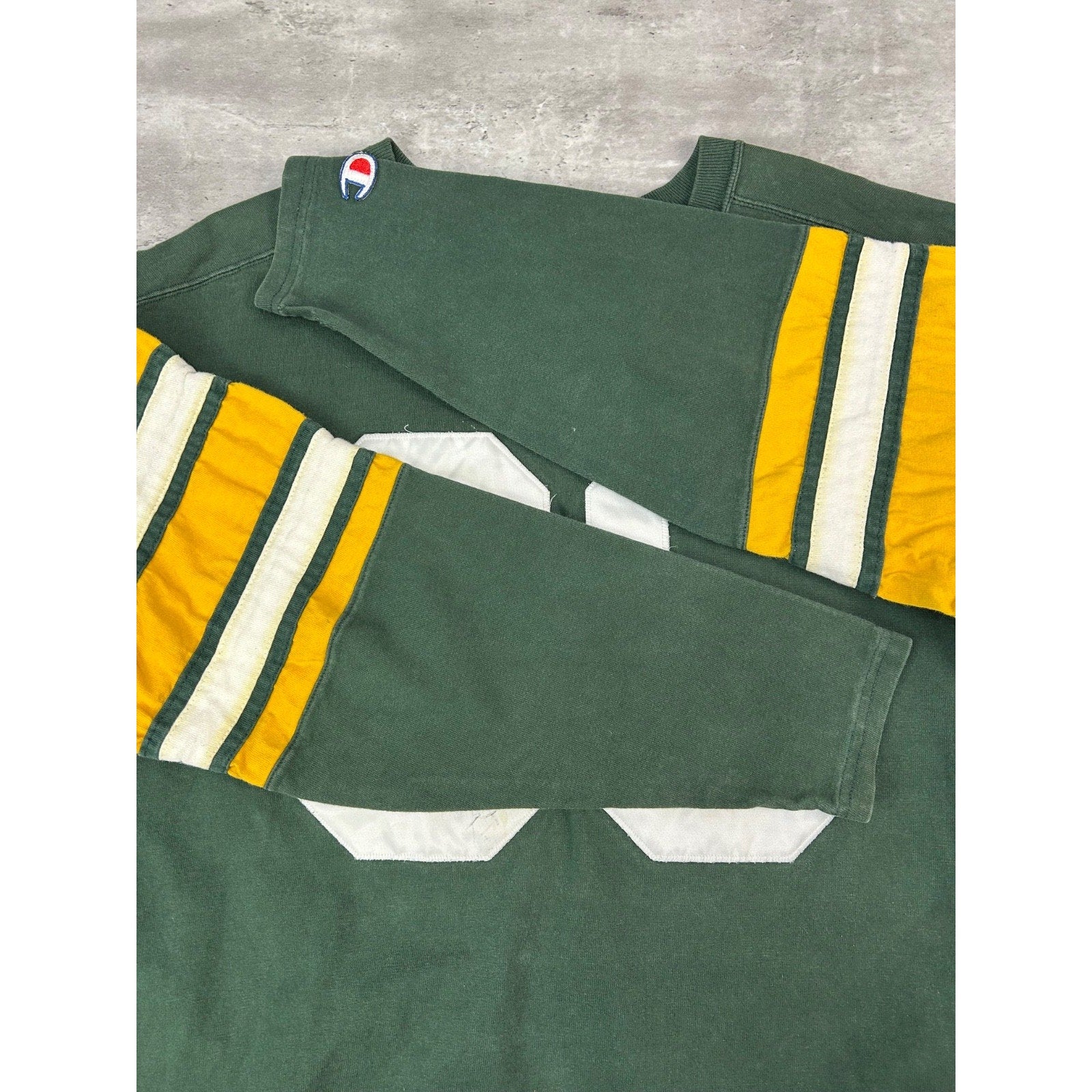 Vintage 90s Phillip Nitschke #66 Green Bay Packers NFL Jersey Sweatshirt Size XL