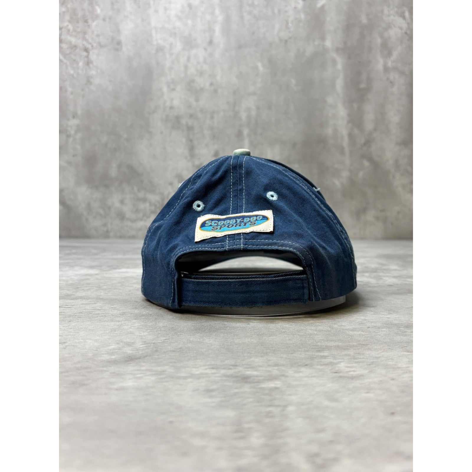 Vintage 90s Scooby Doo Slugger Embroidered Baseball Strapback Hat OSFA