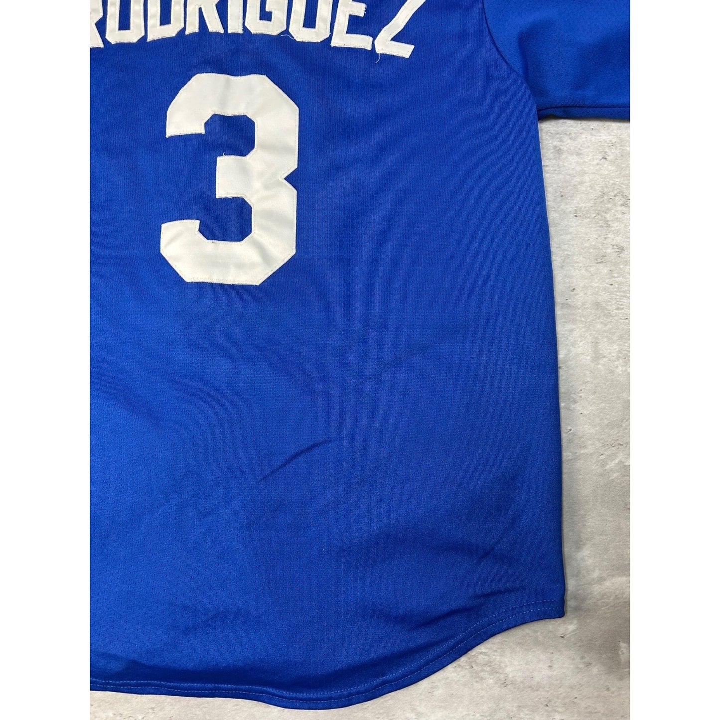 Vintage Alex Rodriguez #3 Texas Ranger MLB Baseball Jersey Size Large