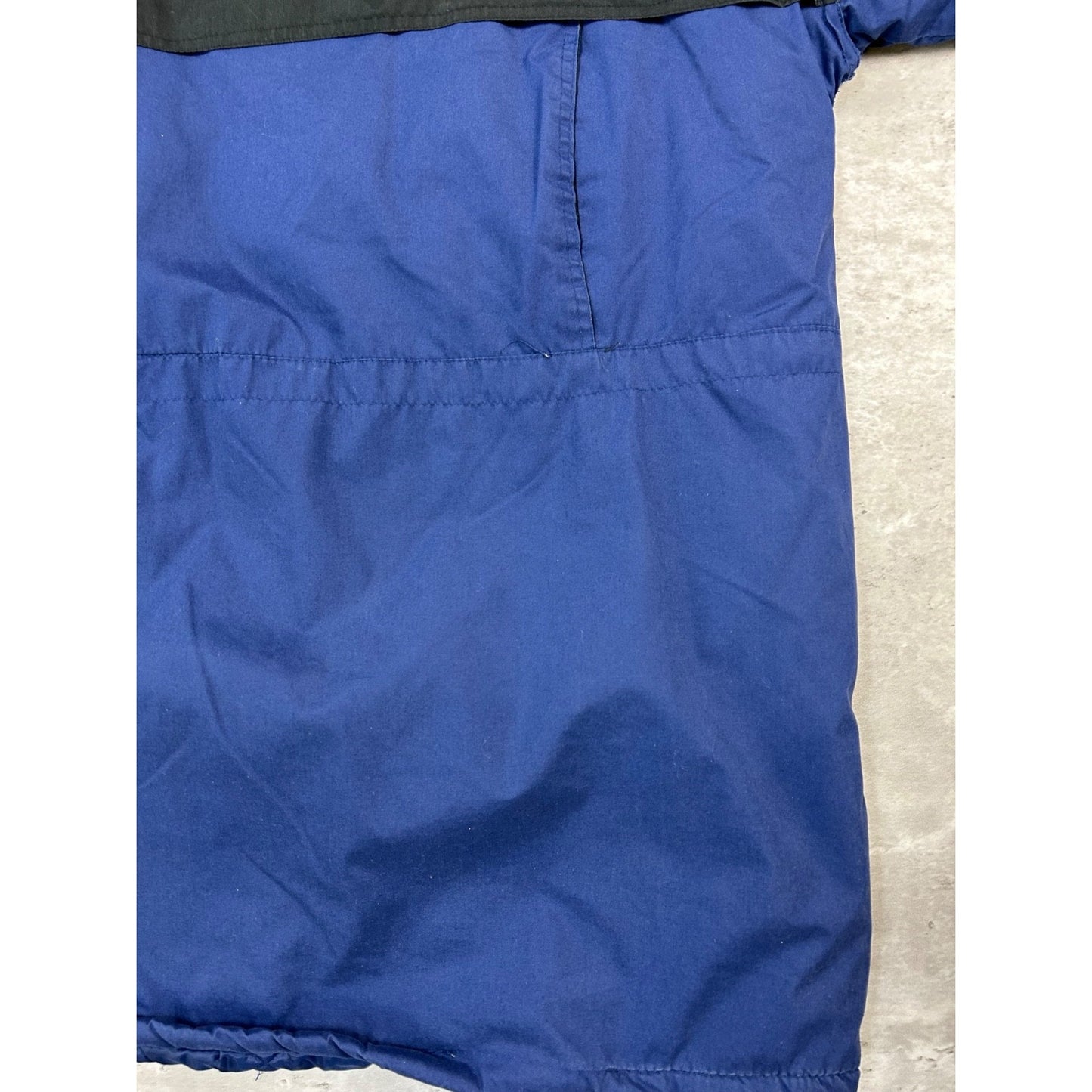 Vintage 90s Michigan Wolverines NCAA Insulated Long Jacket Size Large