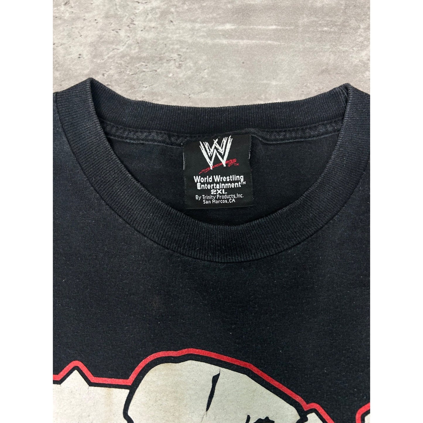 Vintage WWE Stone Cold Steve Austin Bullet Proof Wrestling T-Shirt Size 2XL