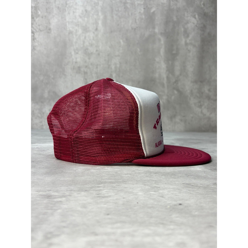Vintage Best Transit Mix Concrete Truck Graphic Trucker Snapback Hat OSFA