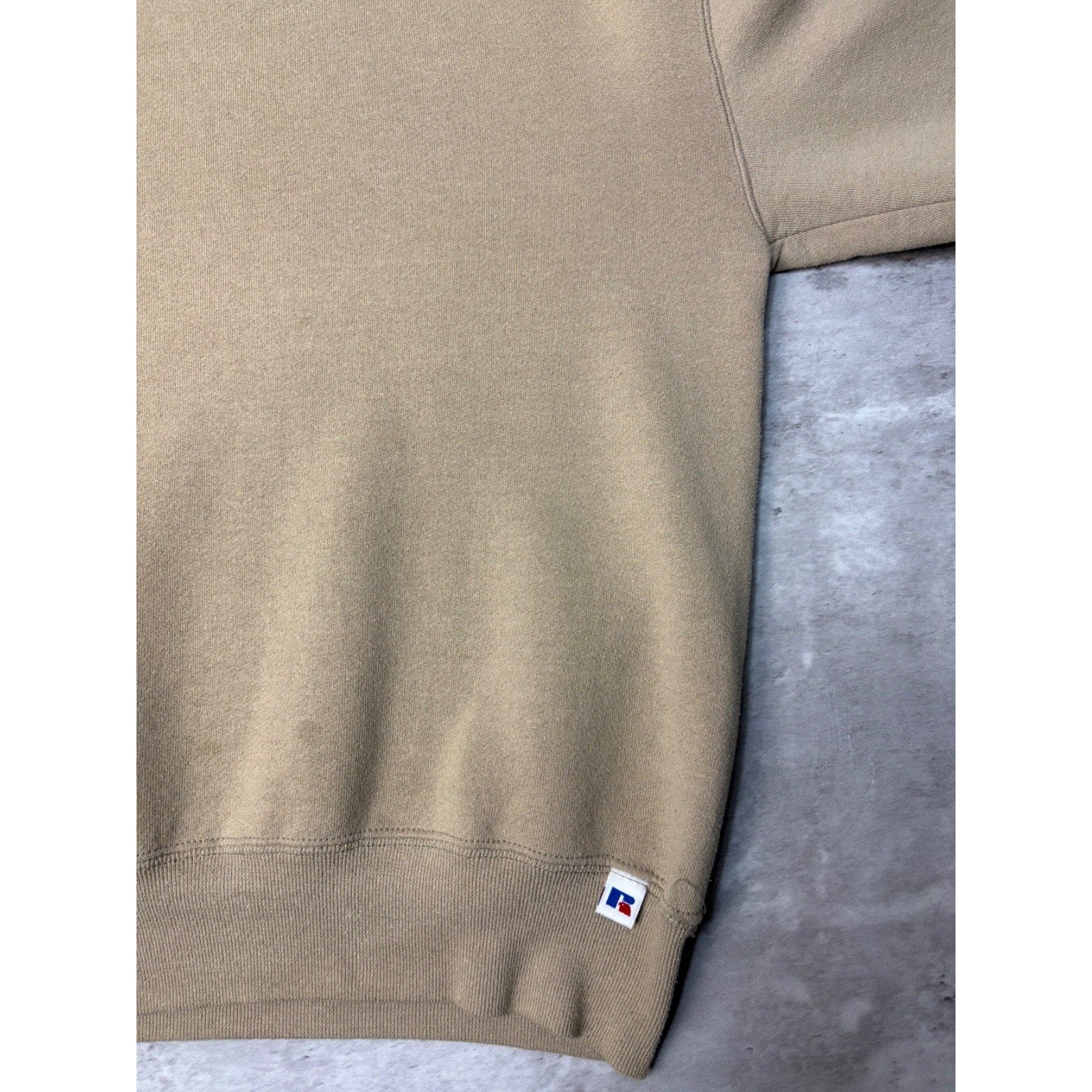 Vintage Black Russell Athletics Earth Tone Sweatshirt Size Medium