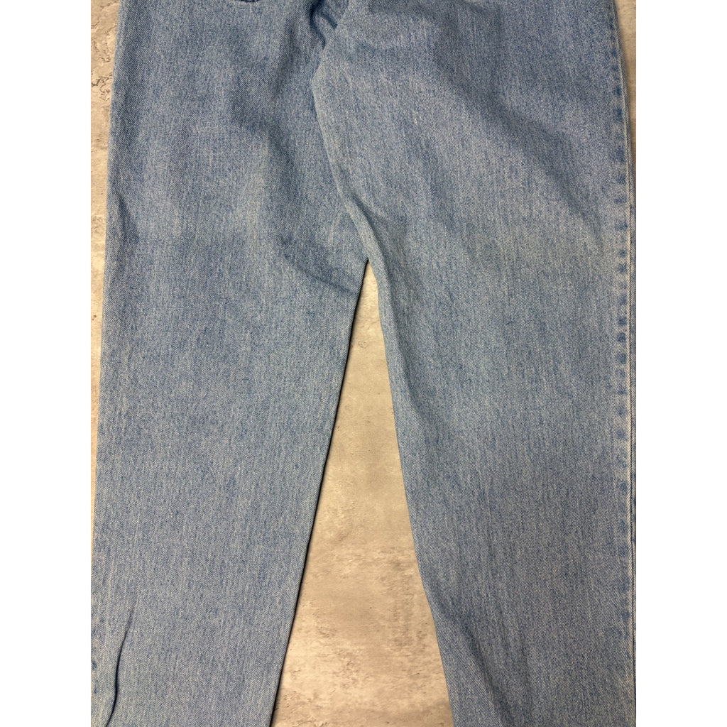 Vintage Womens Levis 550 Red Tab Medium Wash Denim Pants Size 33