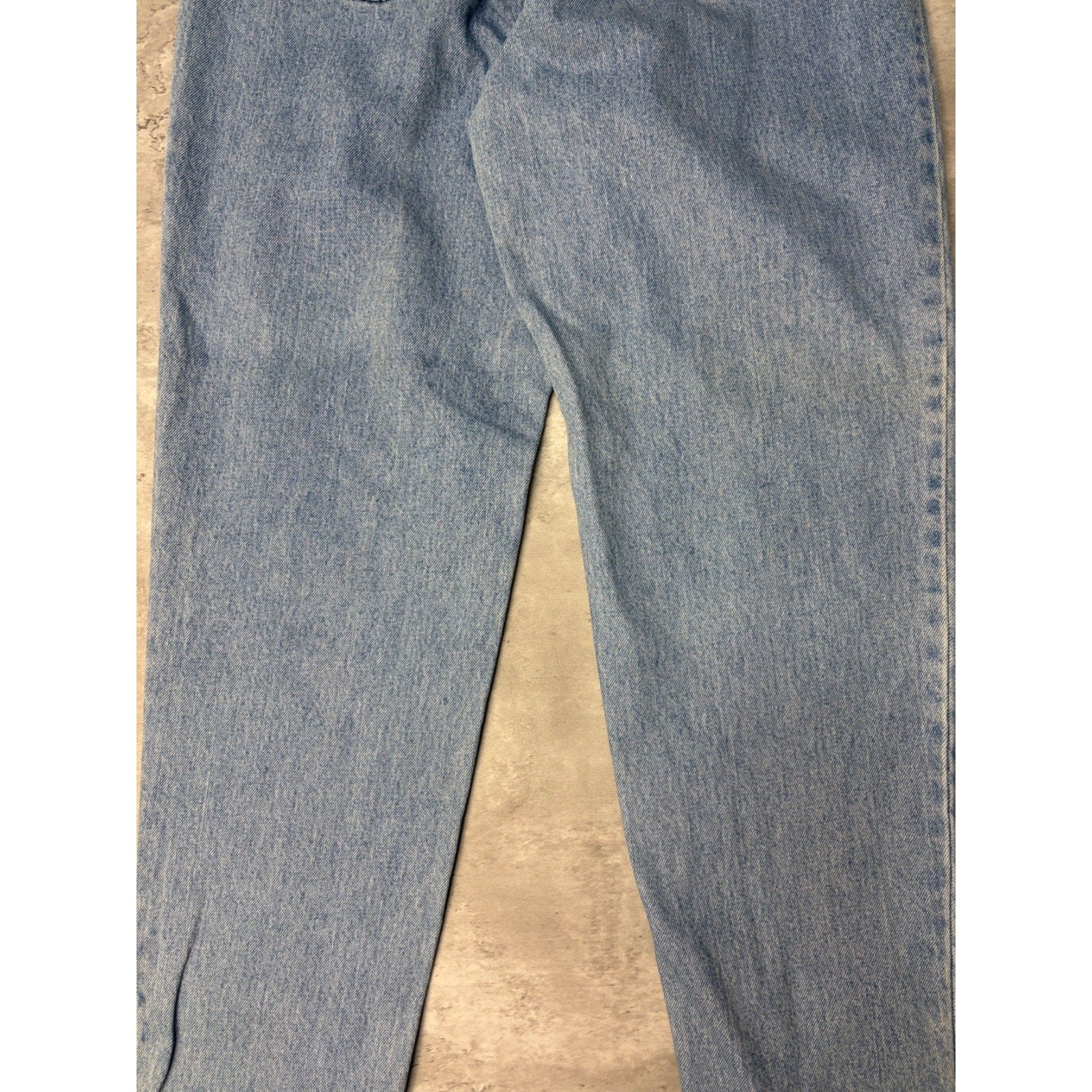 Vintage Womens Levis 550 Red Tab Medium Wash Denim Pants Size 33