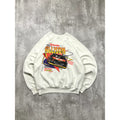 Vintage 90s Davey Allison #28 Nascar Racing Graphic Sweatshirt Size XL