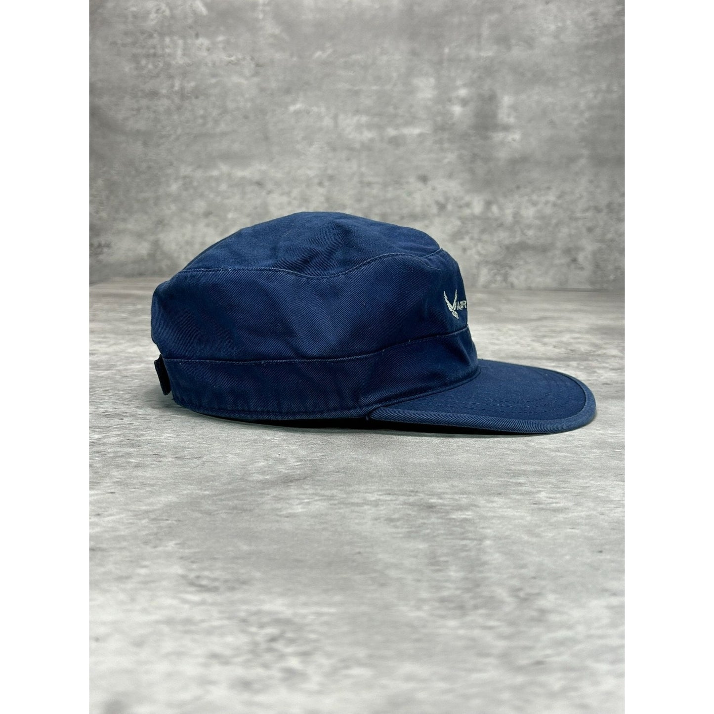 Vintage US Air Force Reserve Embroidered Spellout Strapback Military Hat OSFA