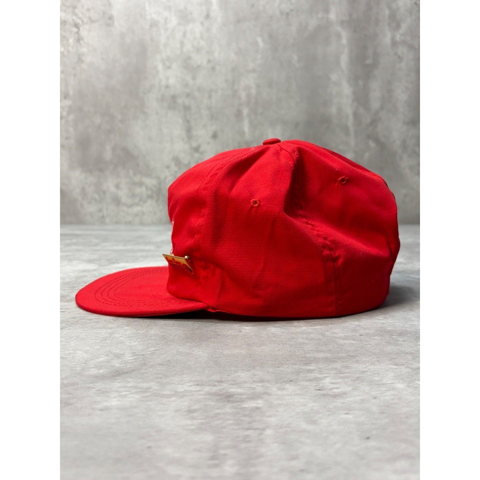 Vintage 80s/90s Molson Export Racing Embroidered Script Snapback Hat OSFA