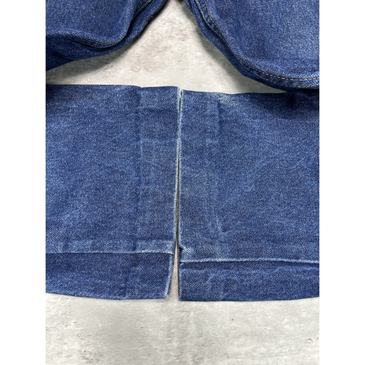 Vintage 90s Levis 505 Red Tab Straight Leg Dark Wash Denim Pants Size 33 Blue