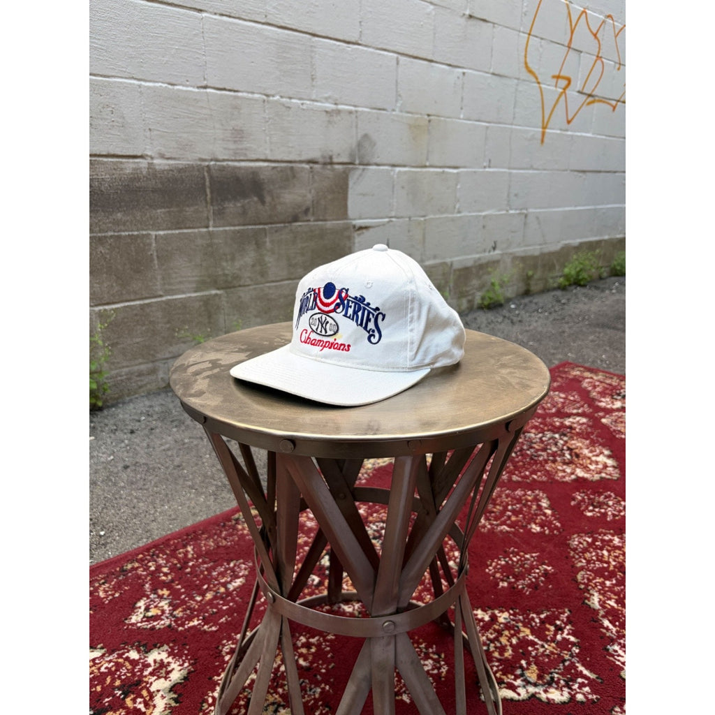 Vintage 2000 New York Yankees MLB World Series Champs Snapback Hat OSFA