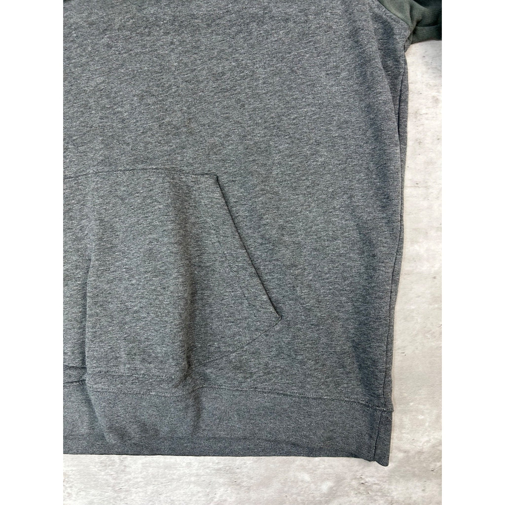 Vintage 2000s Nike Embroidered Swoosh Spellout Hooded Sweatshirt Size 2XL