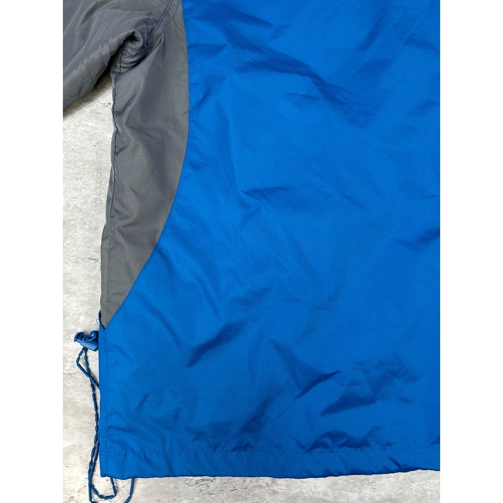 Vintage Detroit Lions NFL Embroidered Full Zip Nylon Windbreaker Jacket Size XL