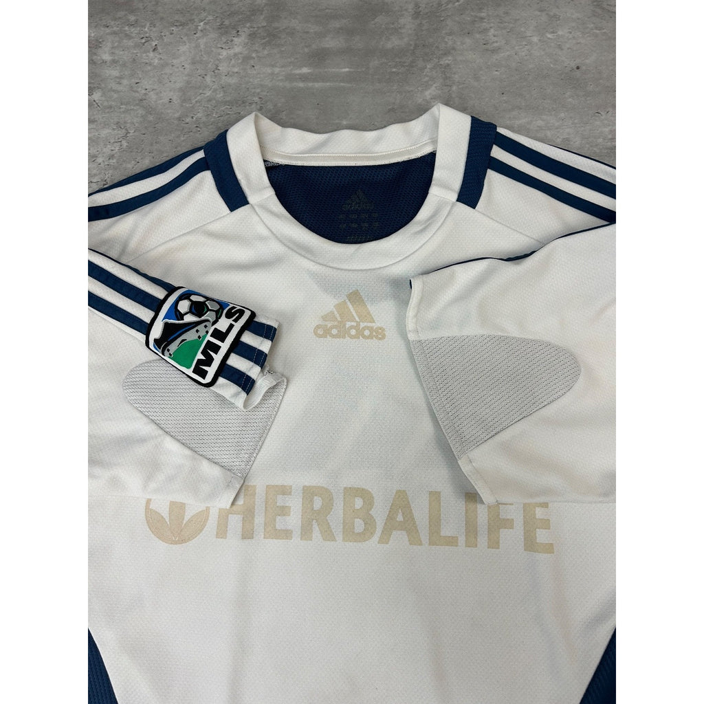 Vintage David Beckham #23 LA Galaxy MLS Retro Adidas Soccer Jersey Size Large