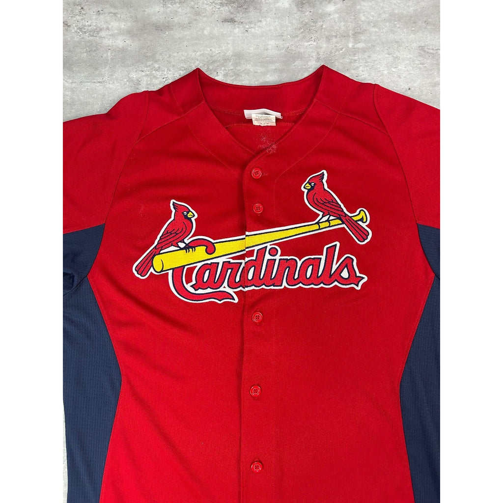 Vintage St Louis Cardinals MLB Stitched Baseball Jersey Size Medium Red