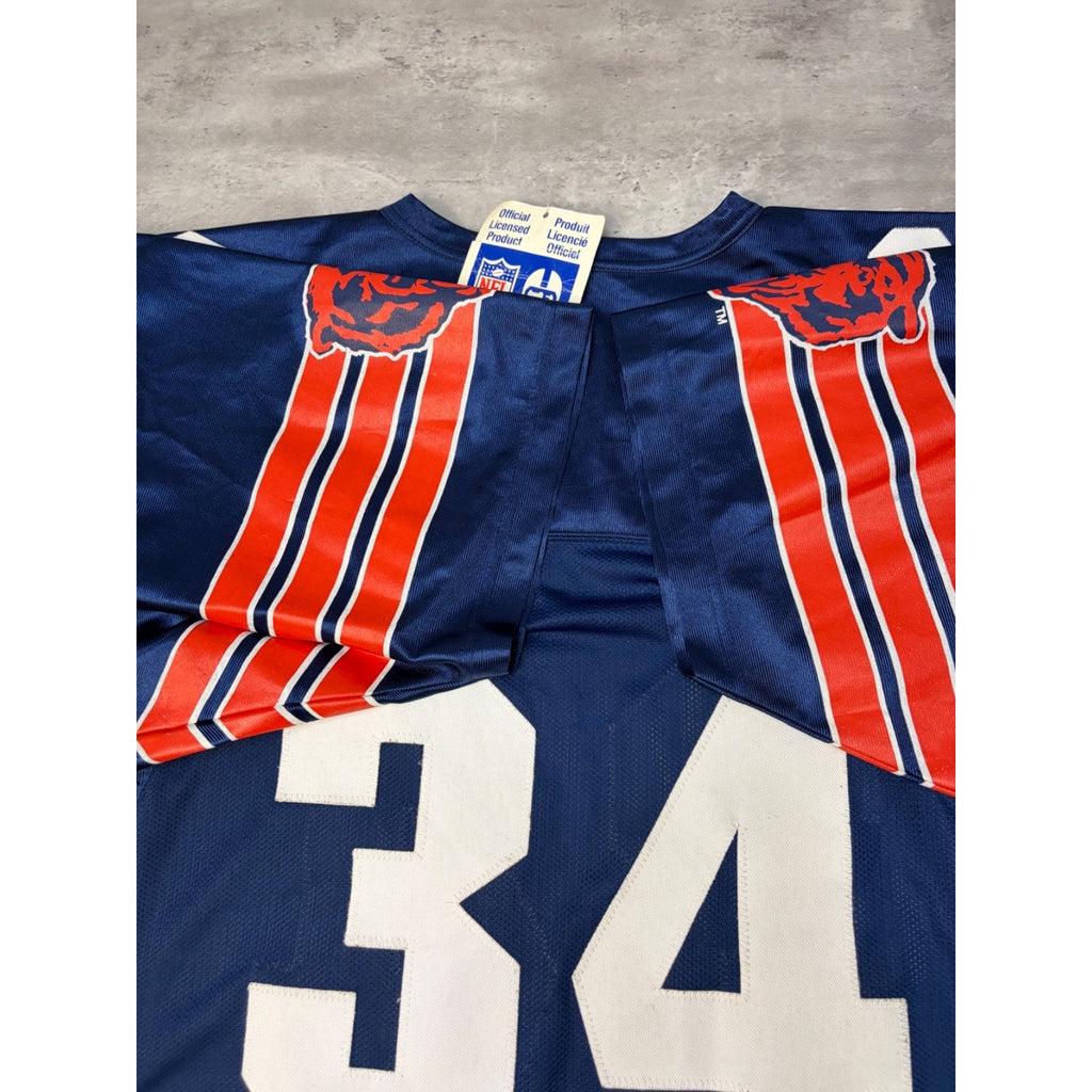 Vintage 80s/90s Walter Payton #34 Chicago Bears NFL Football Jersey Size Large
