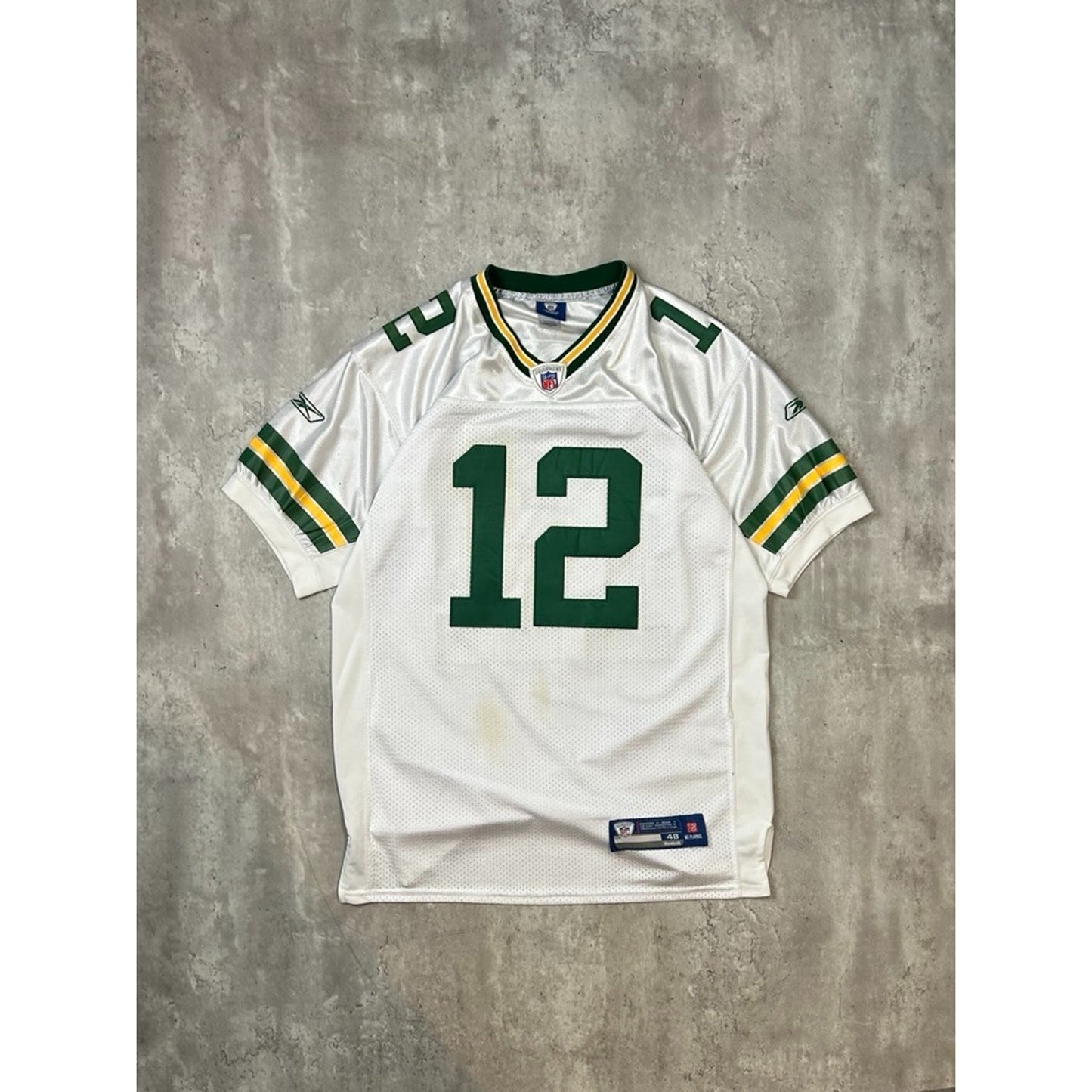 Aaron Rodgers #12 Green Bay Packers NFL Reebok Football Jersey Size Large