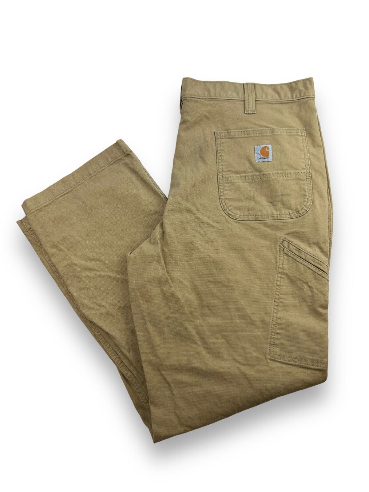 Carhartt Relaxed Fit Work Wear Carpenter Pants Size 39W 102291 Beige