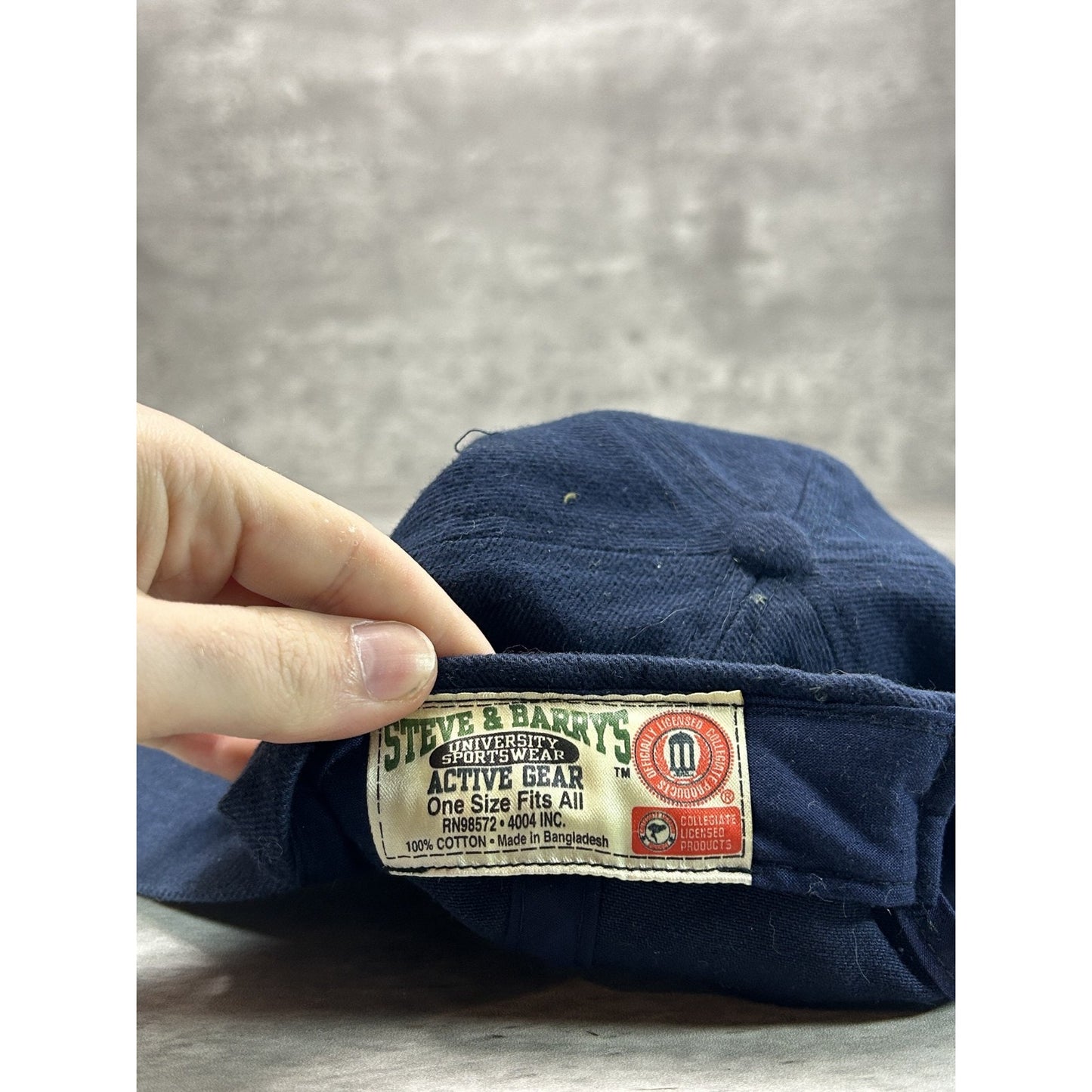 Vintage Michigan Wolverines Hockey NCAA Embroidered Spellout Snapback Hat OSFA