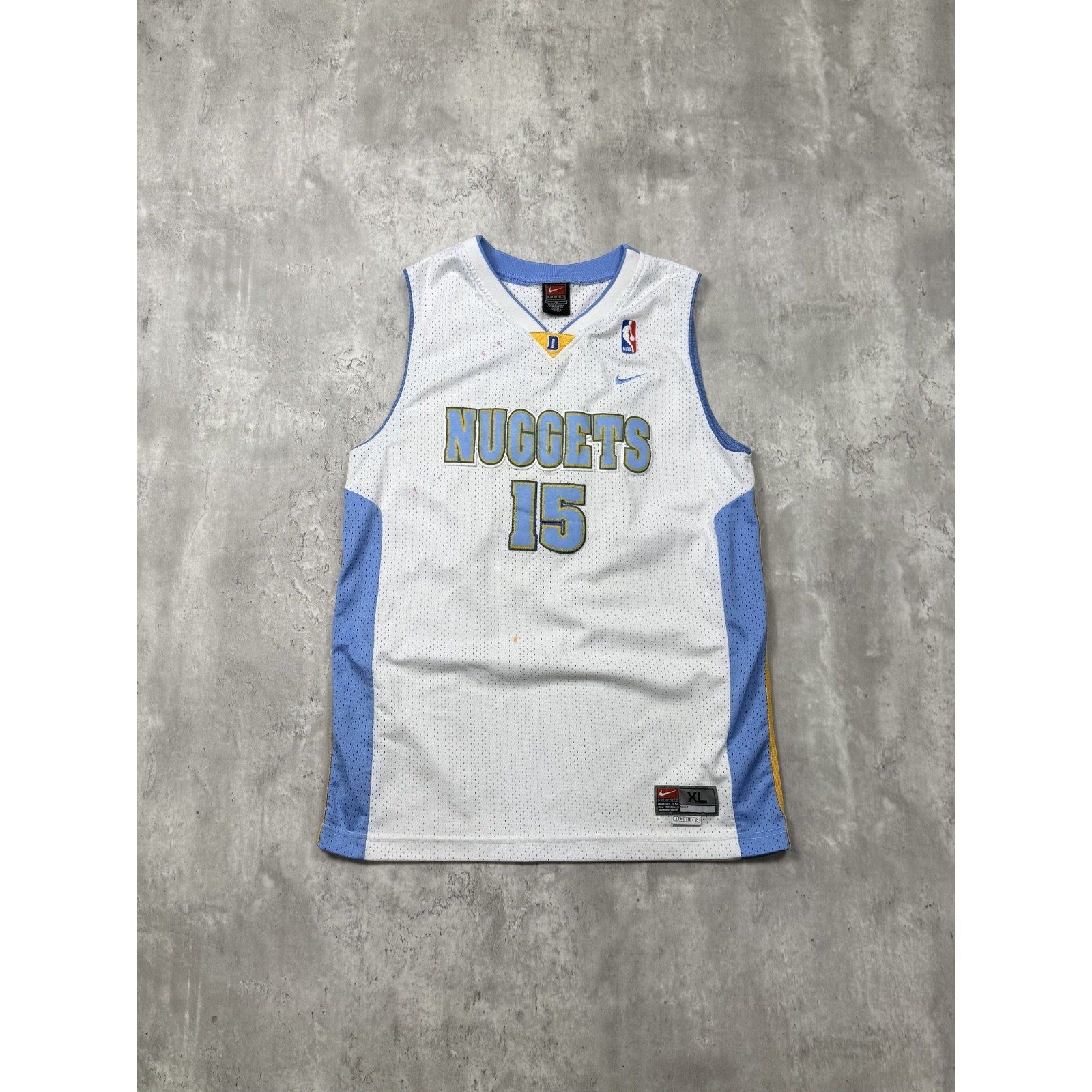 Carmelo Anthony #15 Denver Nuggets NBA Nike Basketball Jersey Size XL YOUTH