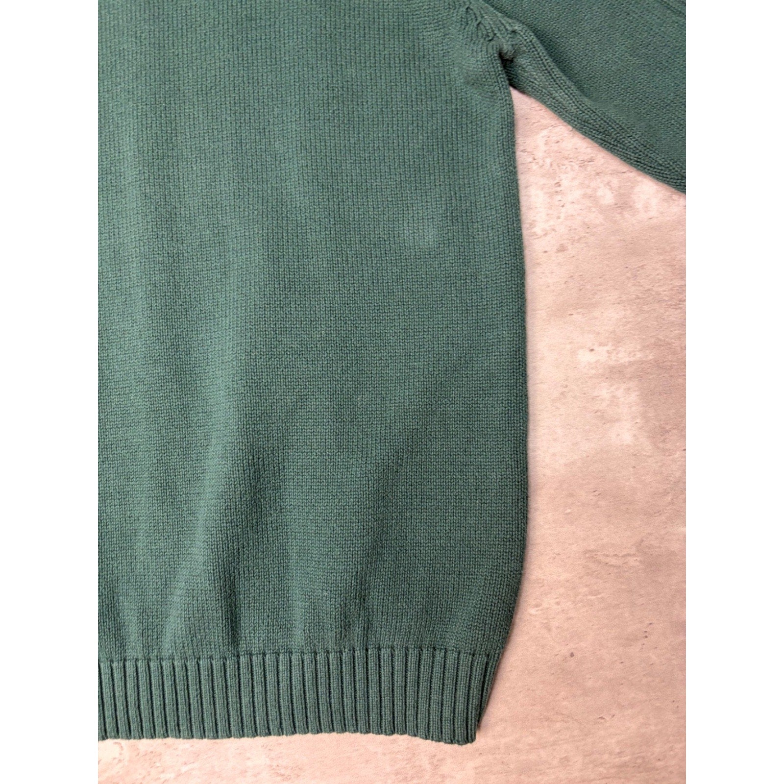 Vintage Haggar Geometric Checkered Pattern Textured Knit Sweater Size Large