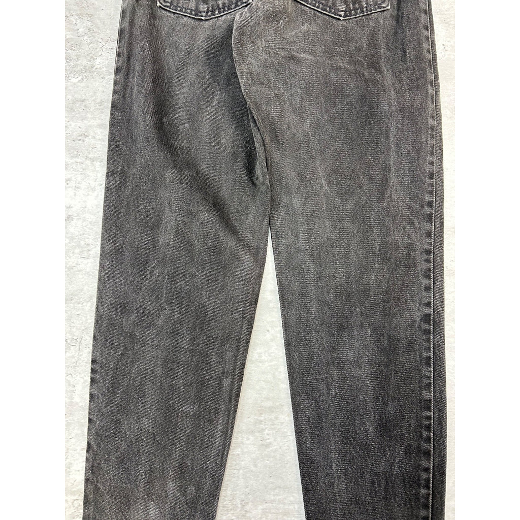 Vintage 90s Levis 550 Red Tab Relaxed Fit Black Denim Pants Size 28