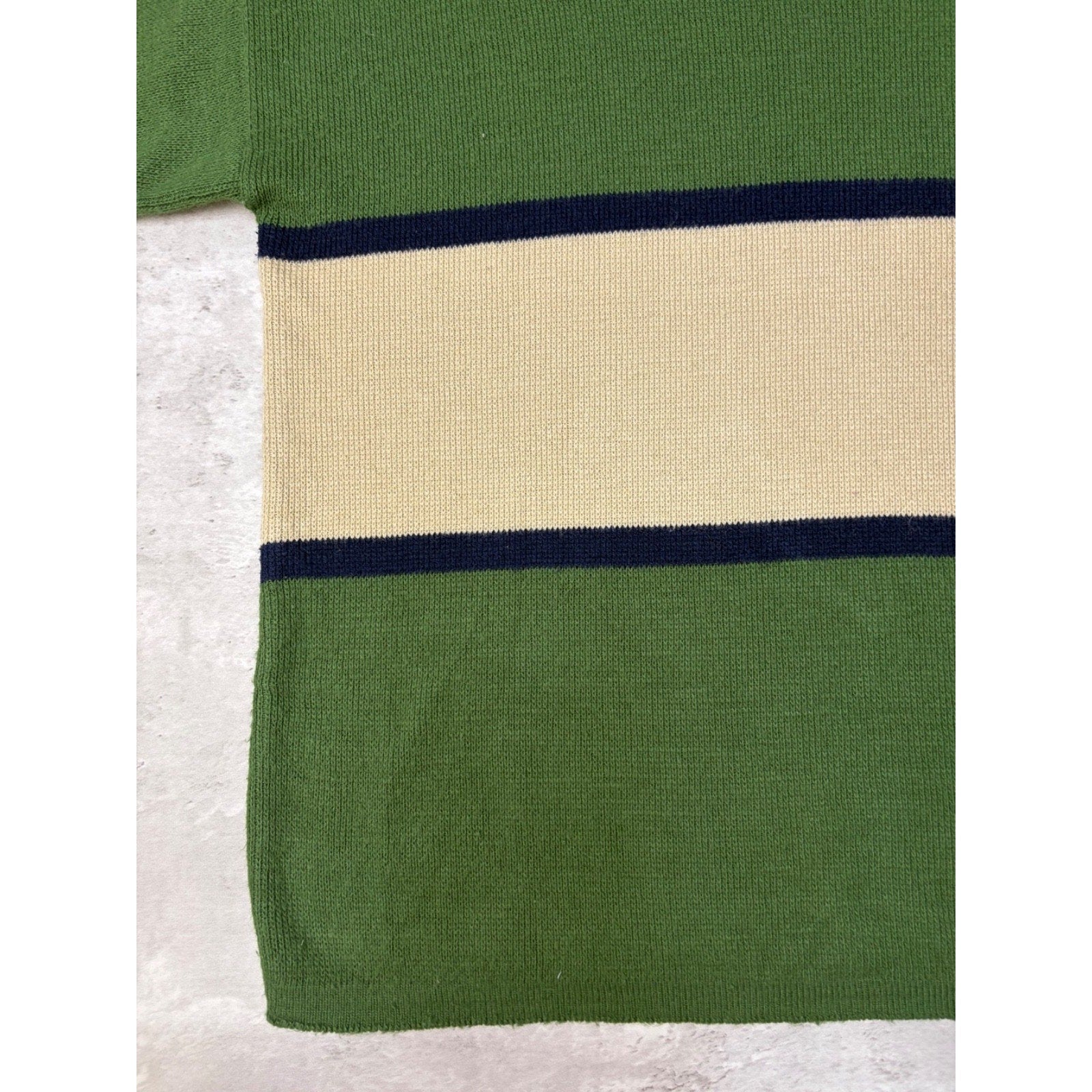Vintage 90s Domani Striped Pullover Ribbed Knit Sweater Size Medium