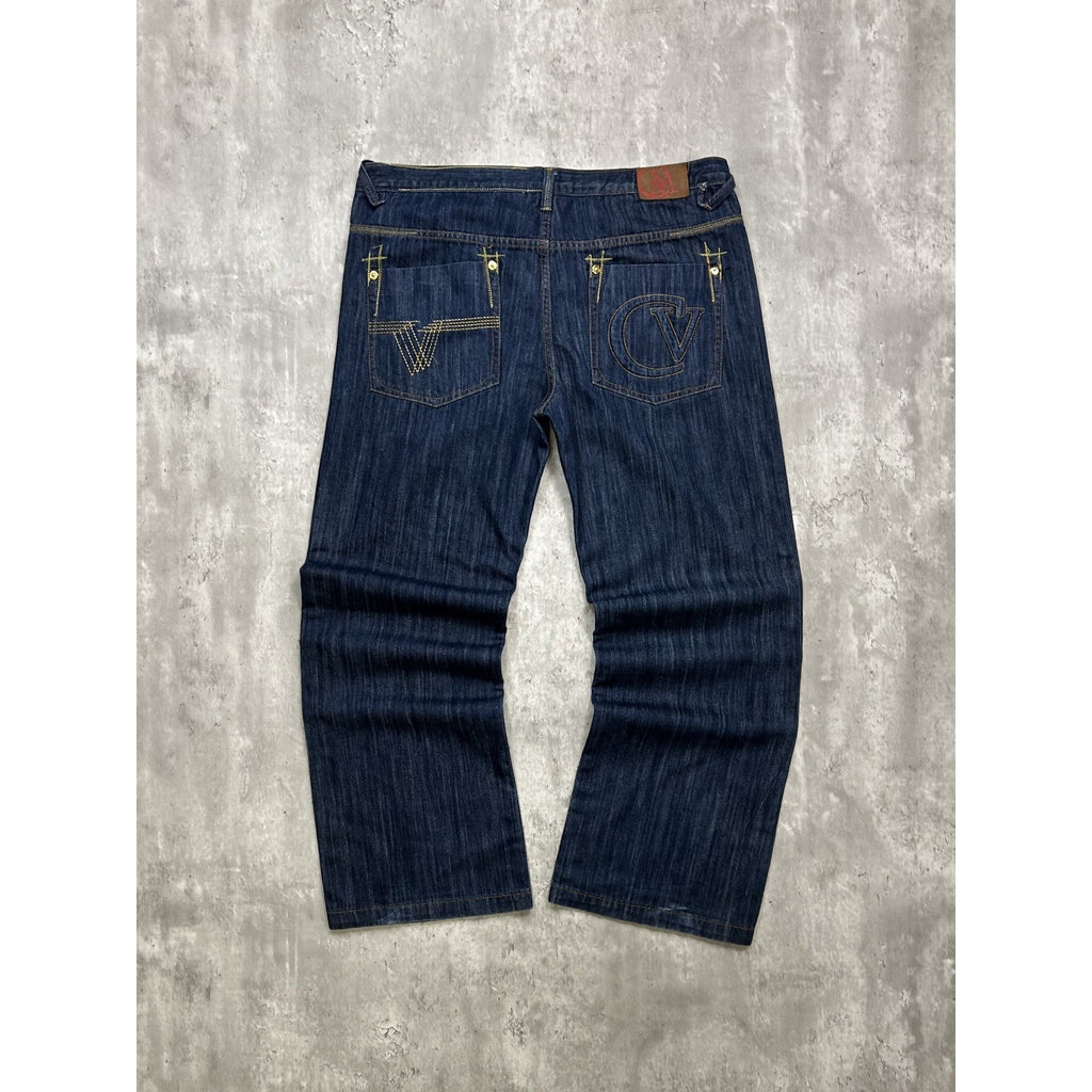 Vintage Y2K Cavi Jeans Dark Wash Denim Pants Size 41