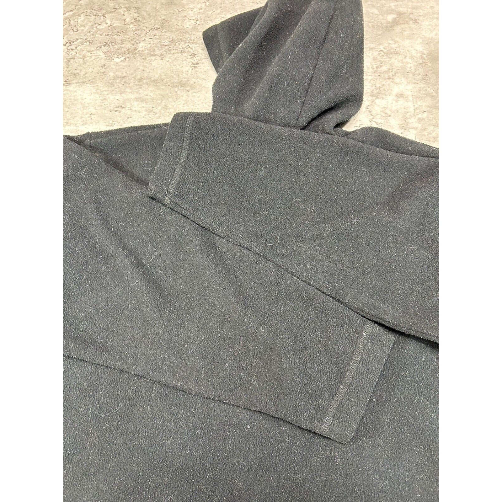 Vintage Disney Winnie The Pooh Tigger Fleece Hooded Sweatshirt Size Large Black