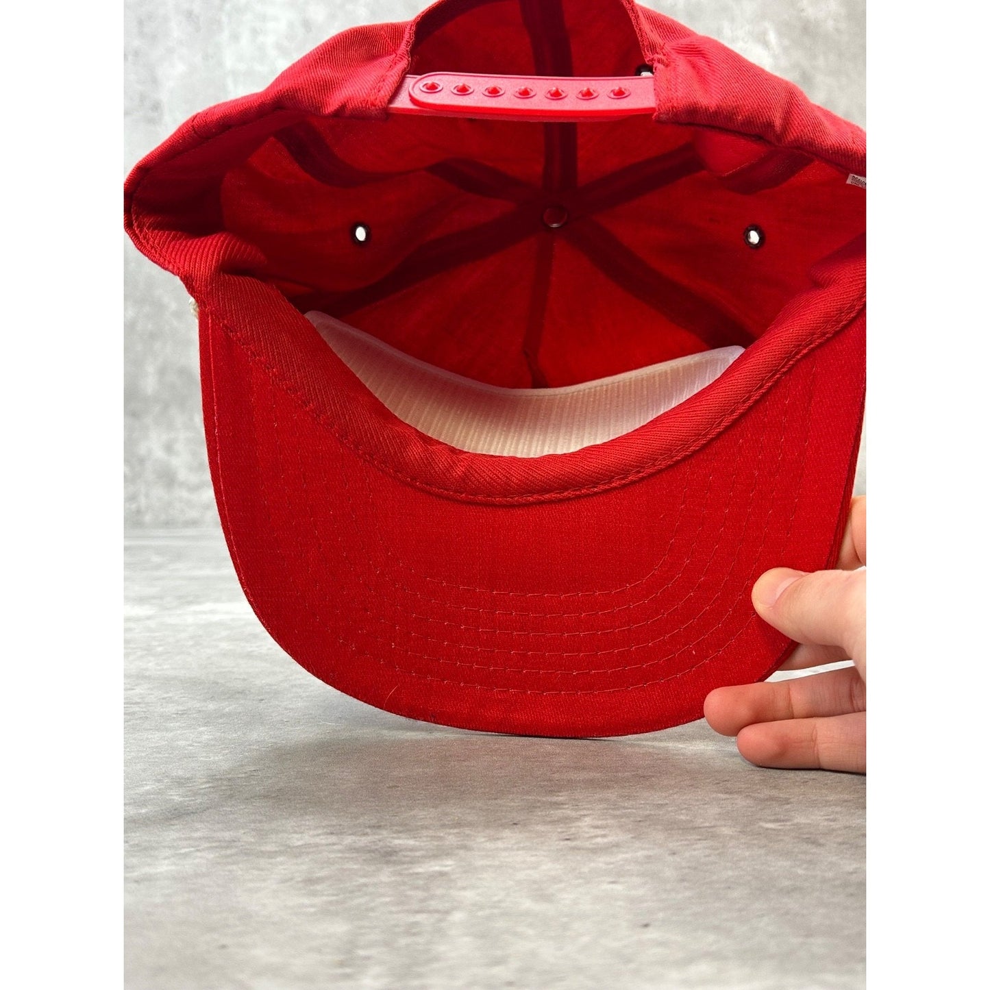 Vintage 90s Miller Embroidered Spellout Beer Promo Snapback Hat OSFA