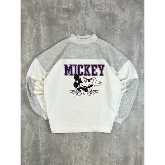 Vintage 90s Disney Mickey Mouse Cartoon Character Graphic Sweatshirt Size XL