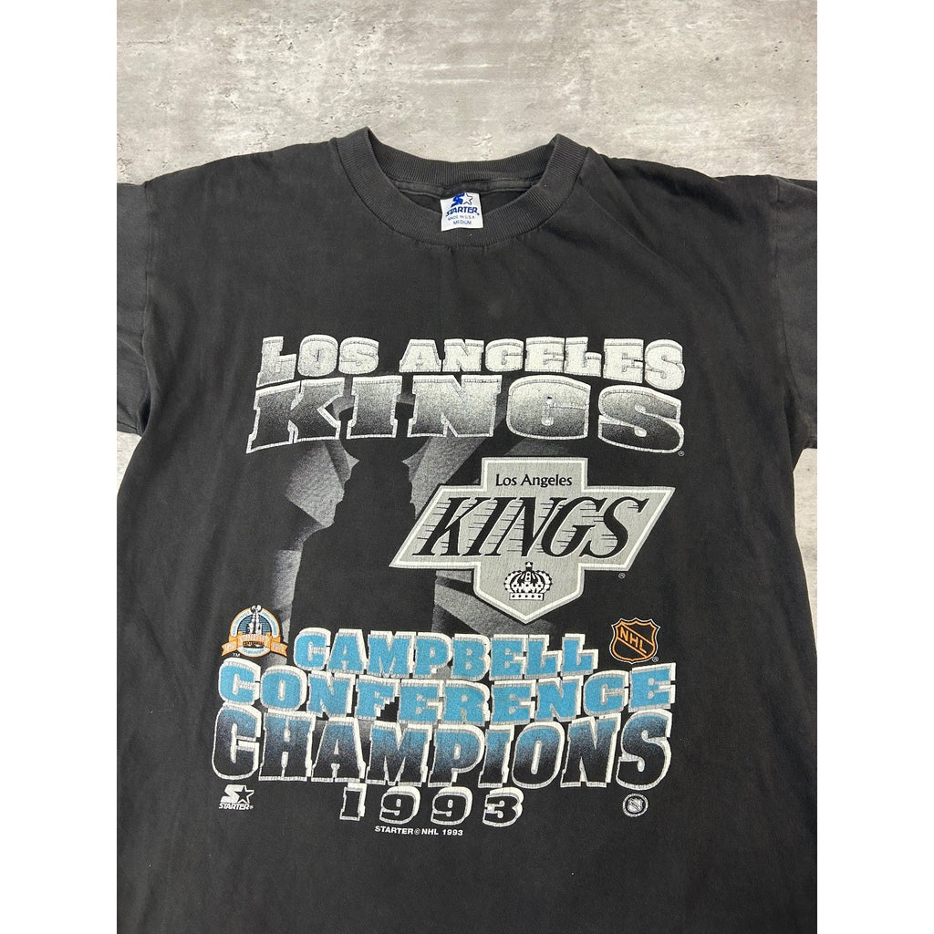 Vintage 1993 Los Angeles Kings NHL Campbell Conference Champs T-Shirt Sz Medium
