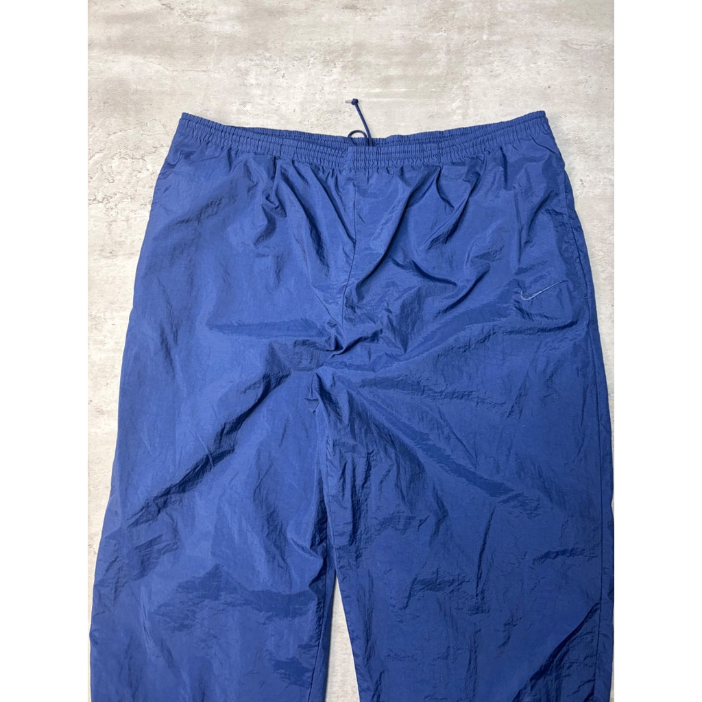 Vintage Nike Embroidered Swoosh Tonal Nylon Windbreaker Pants Size Large