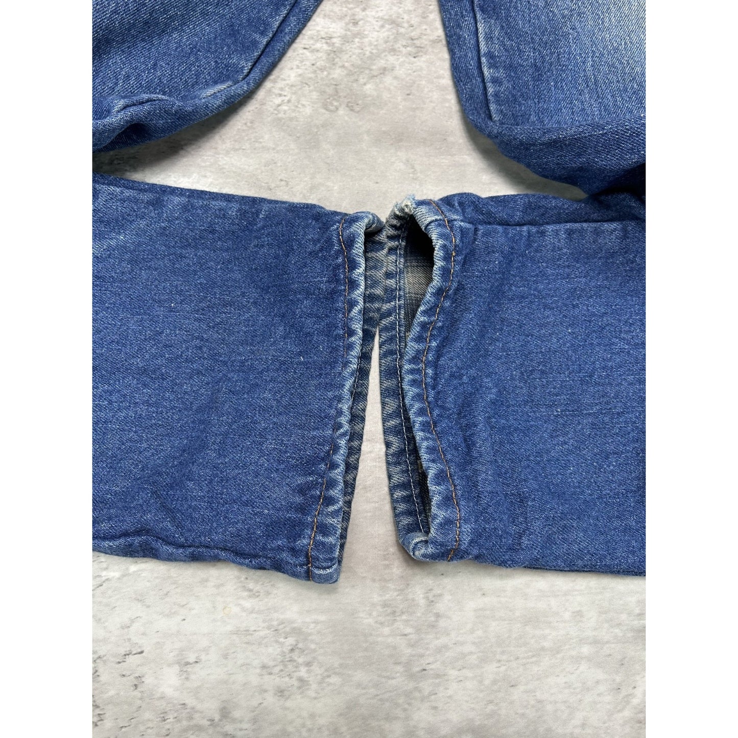 Vintage Dickies Dark Wash Denim Workwear Pants Size 33 Blue