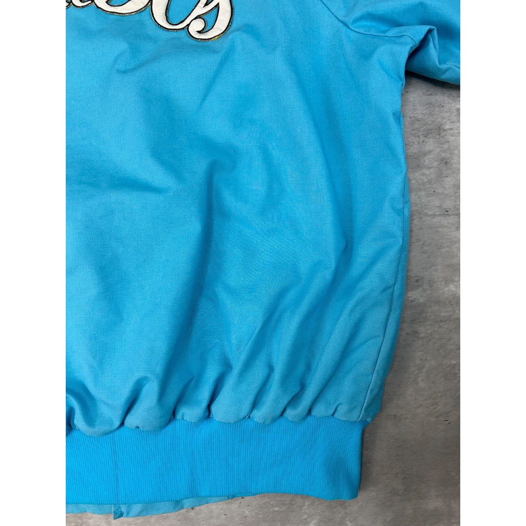 Vintage 80s/90s Lost In The 50s Embroidered Bomber Jacket Size Large